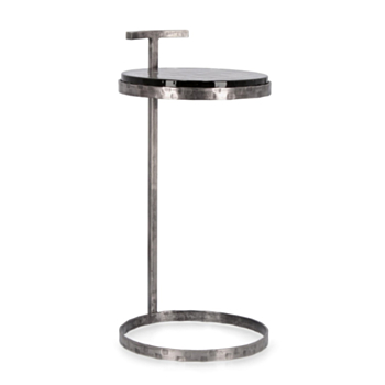 TAVOLINO IN ACCIAO FINITURA NICKLE H64 - ZAYLA
