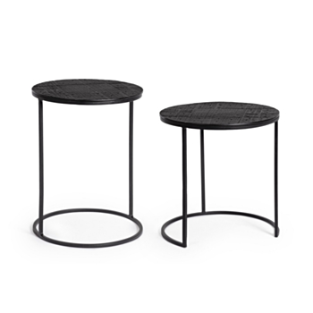 AZIZA ROUND COFFEE TABLE SET2