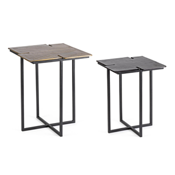 SET2 TABLE BASSE NAHLA CARRÉ