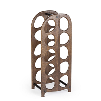 PORTE BOUTEILLES 10P YUKON MARRON