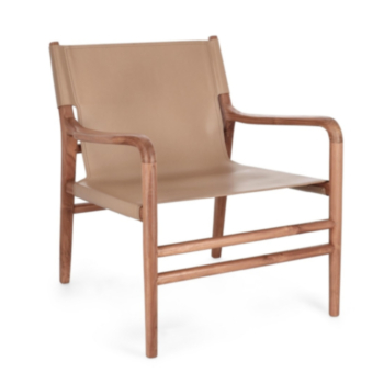 LOUNGE-SESSEL CAROLINE TAUPE