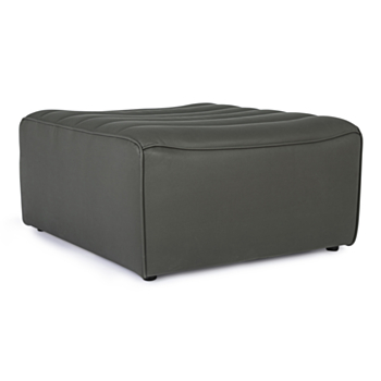 OTTOMAN IN LEGNO VERDONE - MAGNUS