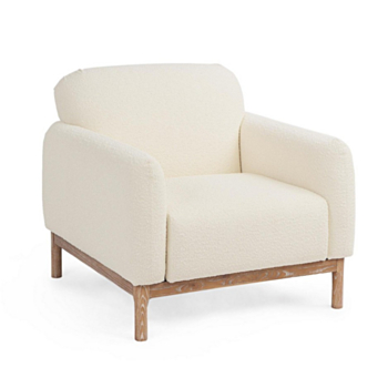 DETROIT NATURAL BOUCLE' ARMCHAIR