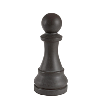 DECORAZIONE CHESS PEDONE ANTRACITE