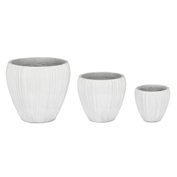 SET3 P.VASE HALONG RO BLANC