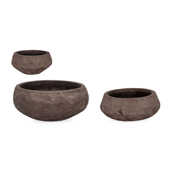 SET3 MINH BOWL DARK T.COTTA