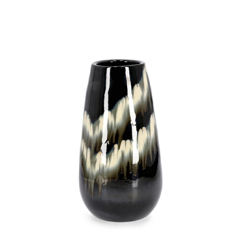 COIRA BL MELANGE FLARED VASE H. H48