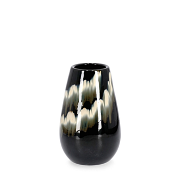 COIRA BL MELANGE FLARED VASE H. H40