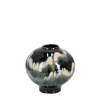 COIRA RO BL MELANGE VASE H. D30