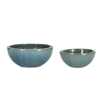 2ER SET ÜBERTOPF QUANG RUND BLAU