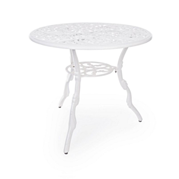 VICTORIA WHITE TABLE D80