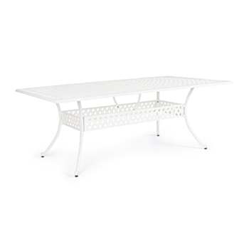 TAVOLO IVREA RETT 213X107 BIANCO