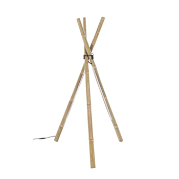 BAMBOO LED TRIPOD FLOOR LAMP H109