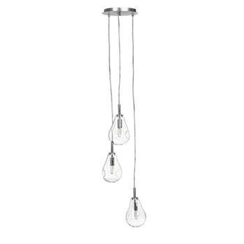 SUSPENSION 3LAMPES REFLECT RO TRANS-ARG