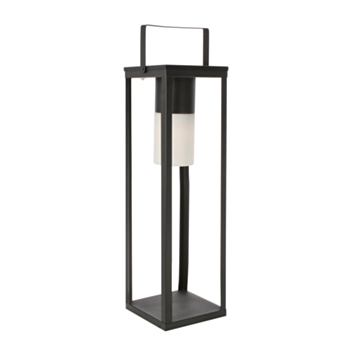 LAMPE SOLAR LED QU SCHWARZ M-HENKEL H75