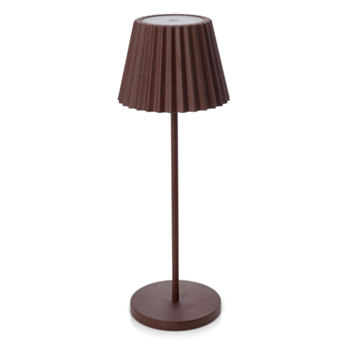 LAMPE DE TABLE LED ARTIKA MARRON H36