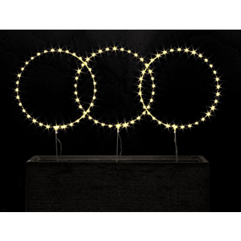 DECOR 3F CERCHIO BIA 105MICROLED CLASSIC