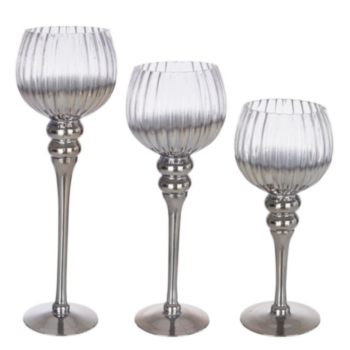 SET3 P.CANDELA 1P MELLOW CALICE ARGENTO