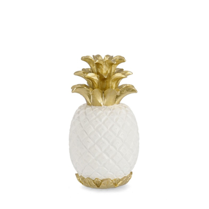 DECORACIÓN PIÑA SURABAYA BLANCO H30