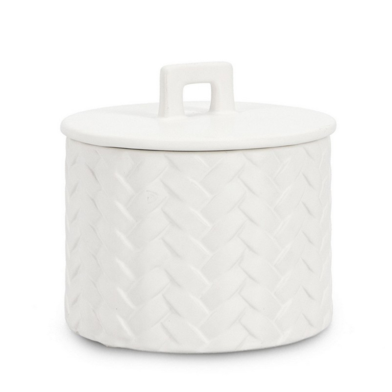 CANDELA C-COPERCHIO TWINE BIANCO Ø14,5