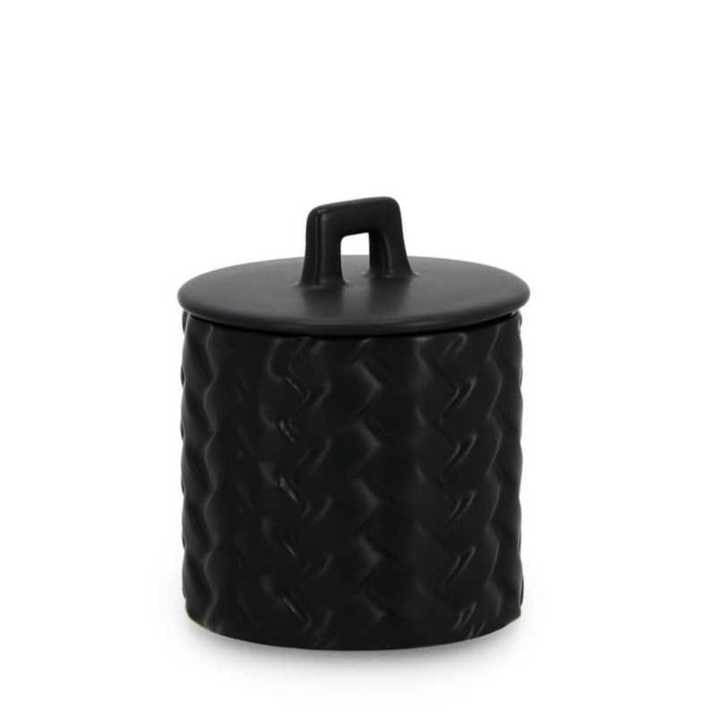 CANDELA C-COPERCHIO TWINE NERO Ø9,5