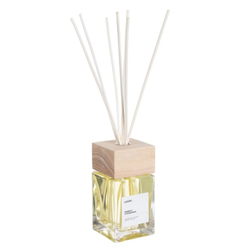 DIFUSOR FRAGANCIA BAMBÚ Y ROMERO 500ML