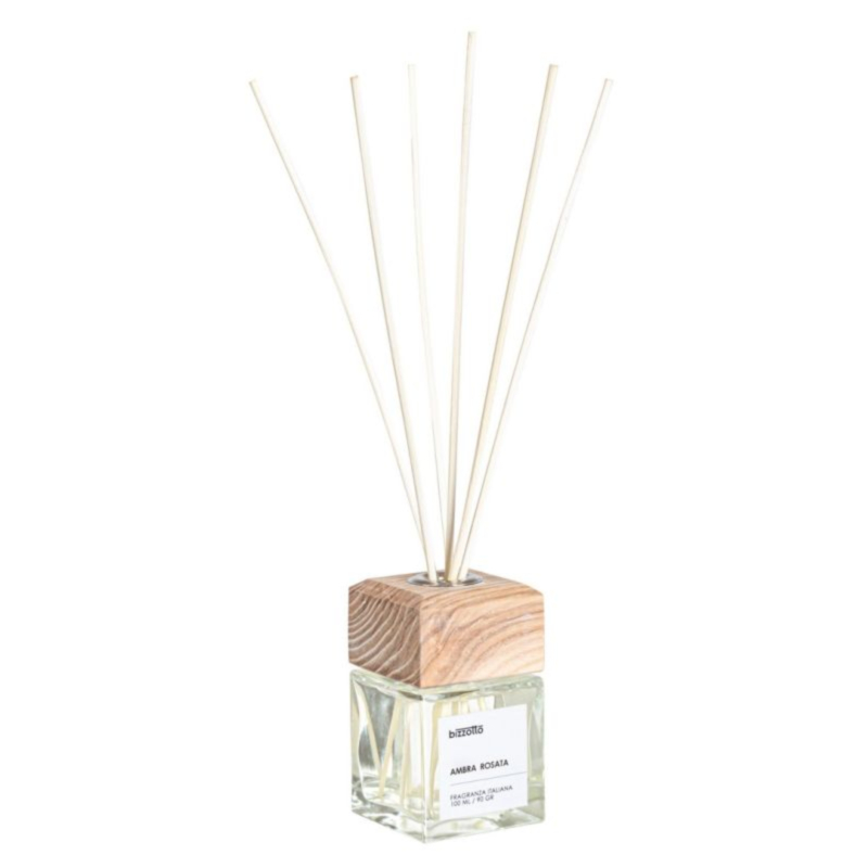 DIFFUSORE FRAGRANZA AMBRA ROSATA 100ML