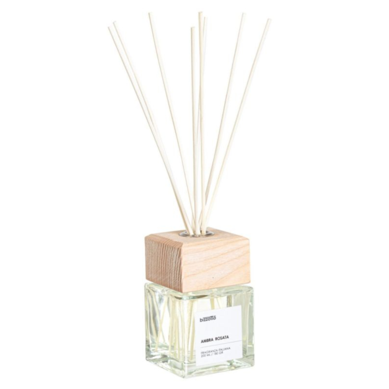 DIFFUSORE FRAGRANZA AMBRA ROSATA 200ML