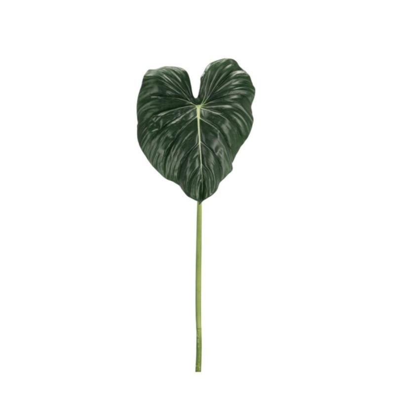 FOGLIA FILODENDRO YSABEL VERDE H87CM