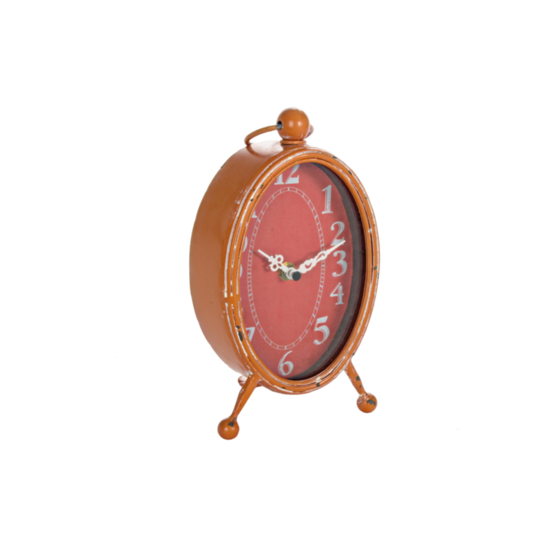 OROLOGIO TAVOLO ARTHUR ARANCIO