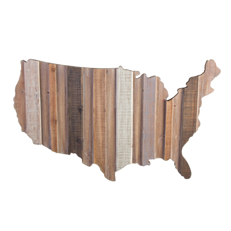 DECORAZIONE PARETE USA 101X61