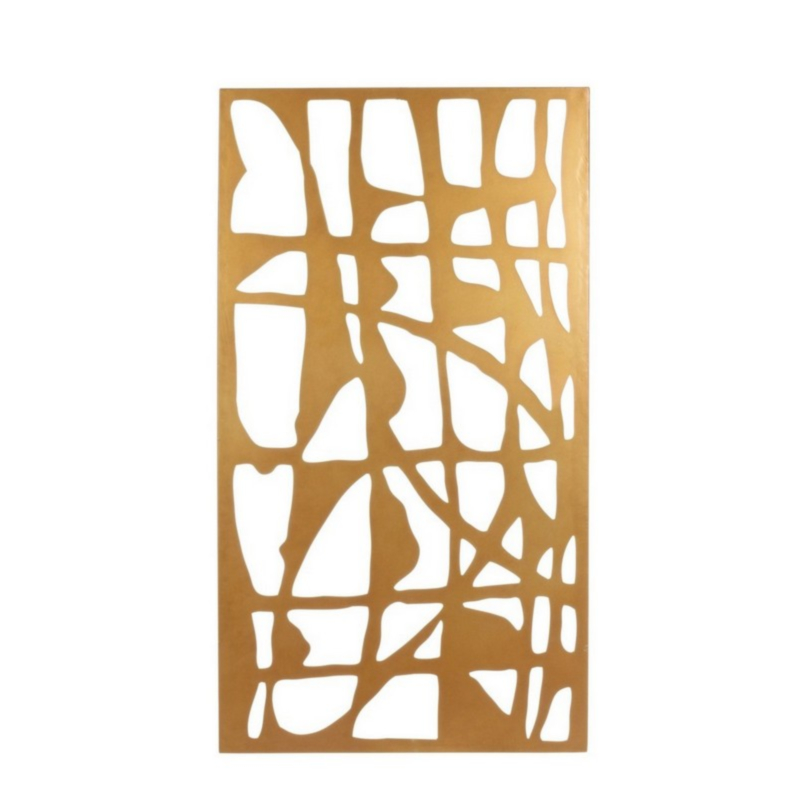 DECORAZIONE PARETE ZAIRA ORO 60X110
