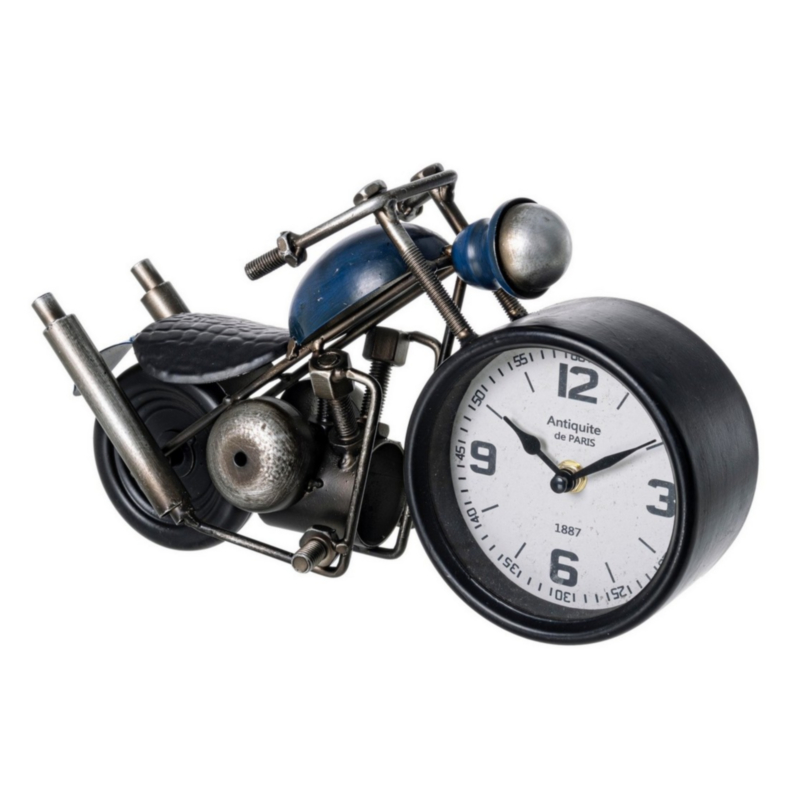CHARLES MOTORCYCLE TABLE CLOCK 007-2