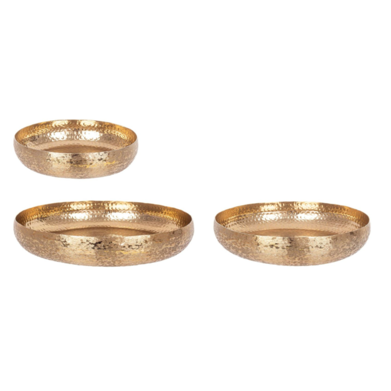 SET3 VASSOIO VARANASI TO ORO