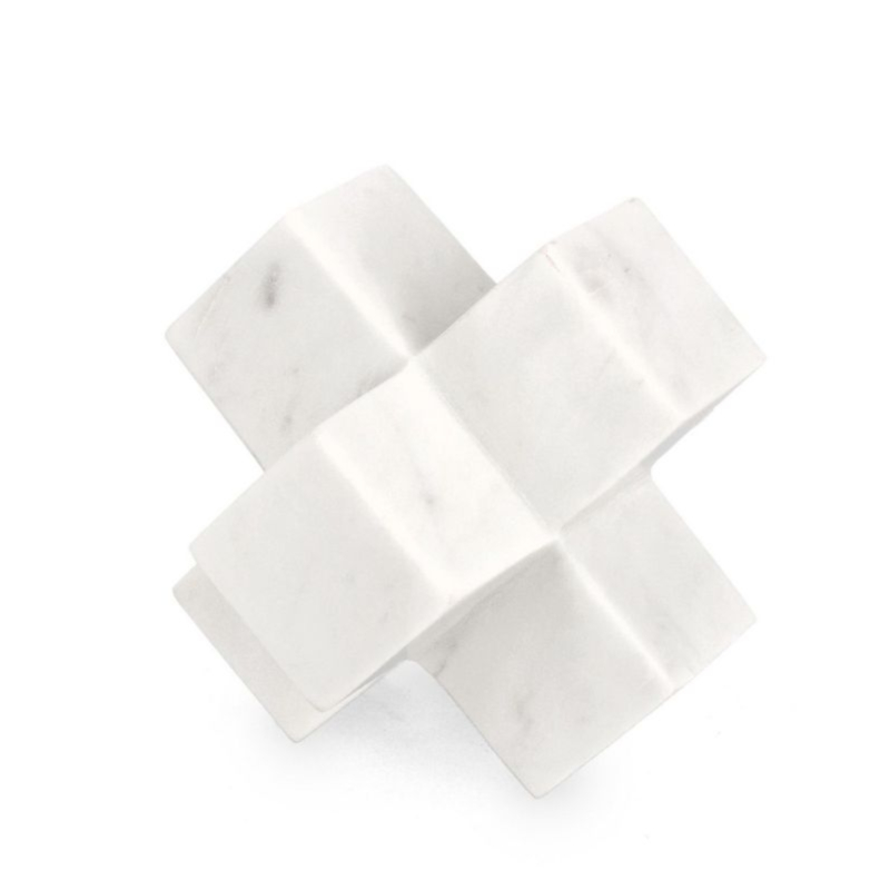 KANDY WH MARBLE CROSS DECORATION