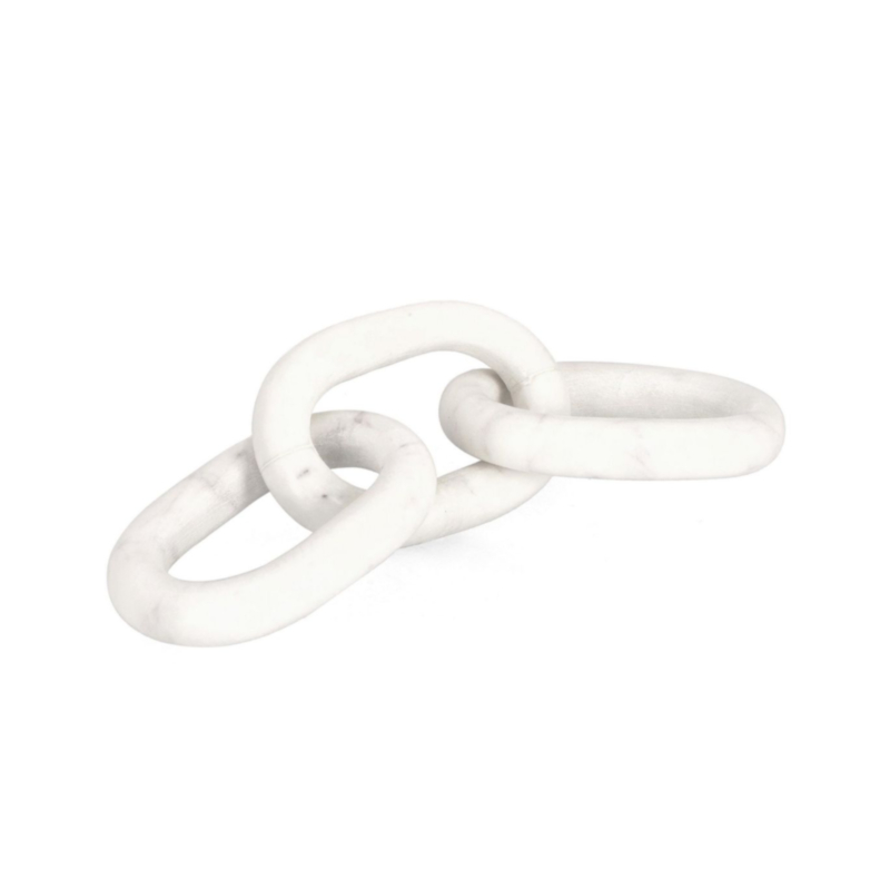 KANDY WH MARBLE CHAIN DECORATION 3R