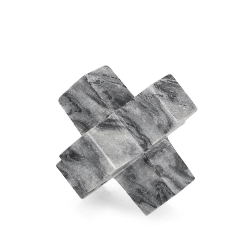 DECORAZIONE KANDY CROCE MARMO GRIGIO