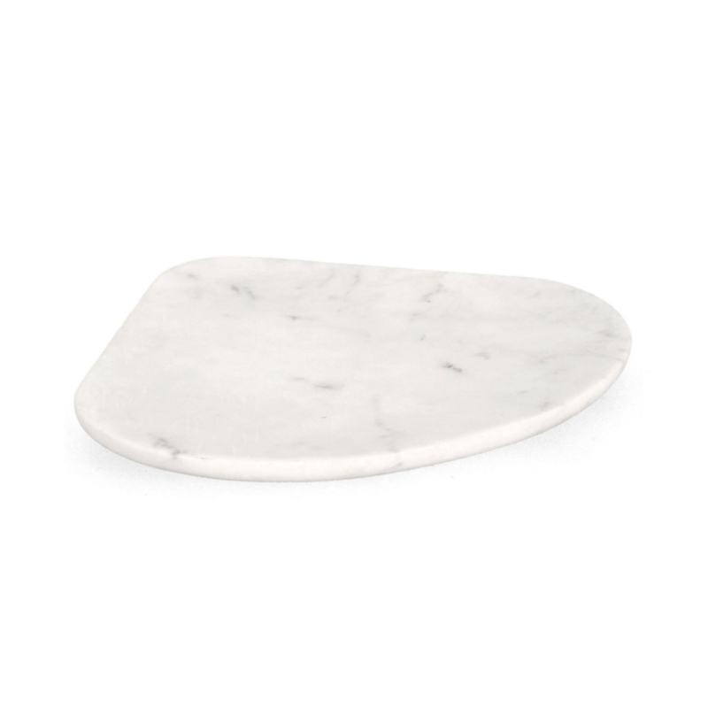 BANDEJA DECOR KANDY MÁRMOL BLANCO 30X26