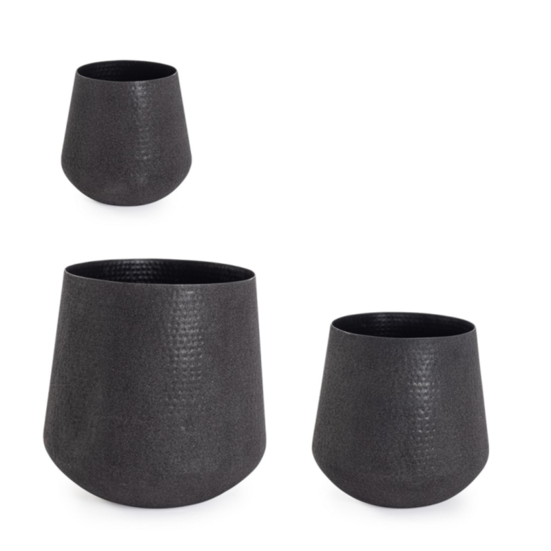 SET3 P.VASE KENAR RO NOIR