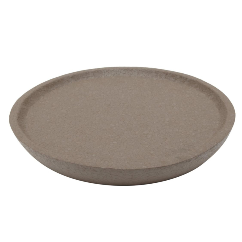 ALLIGATOR RO GREY DECORATIVE TRAY