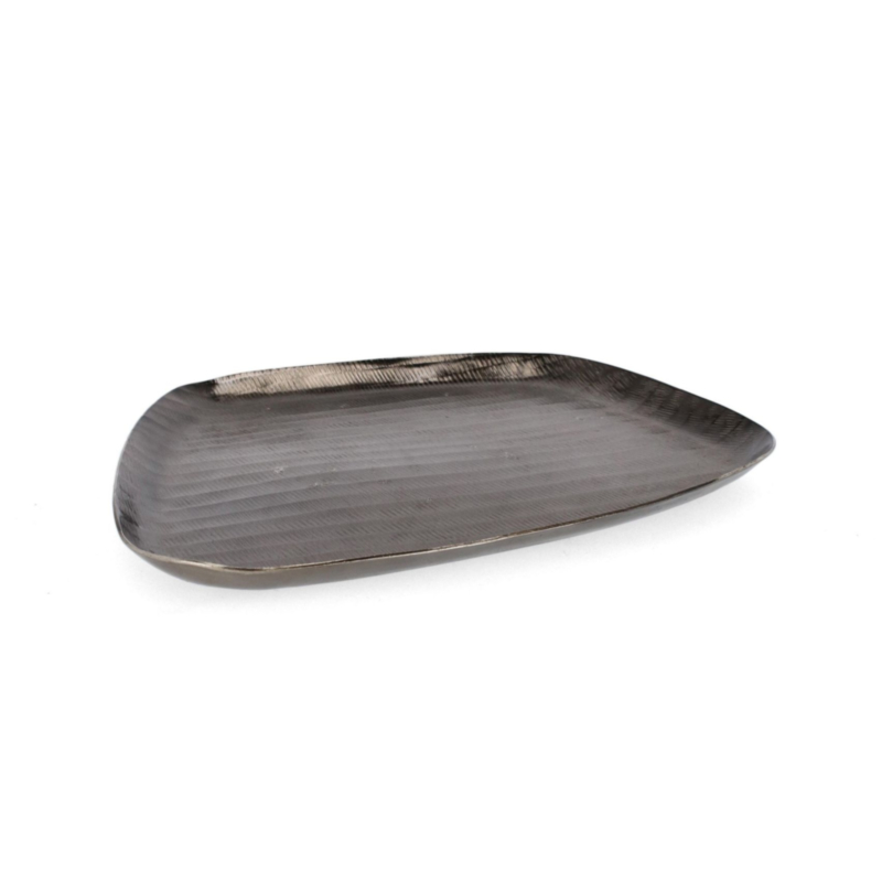 VASSOIO DECORATIVO CHISEL ANTRACIT 30X28