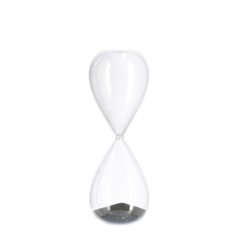 KRONOS TRANSPARENT-BLACK HOURGLASS H29