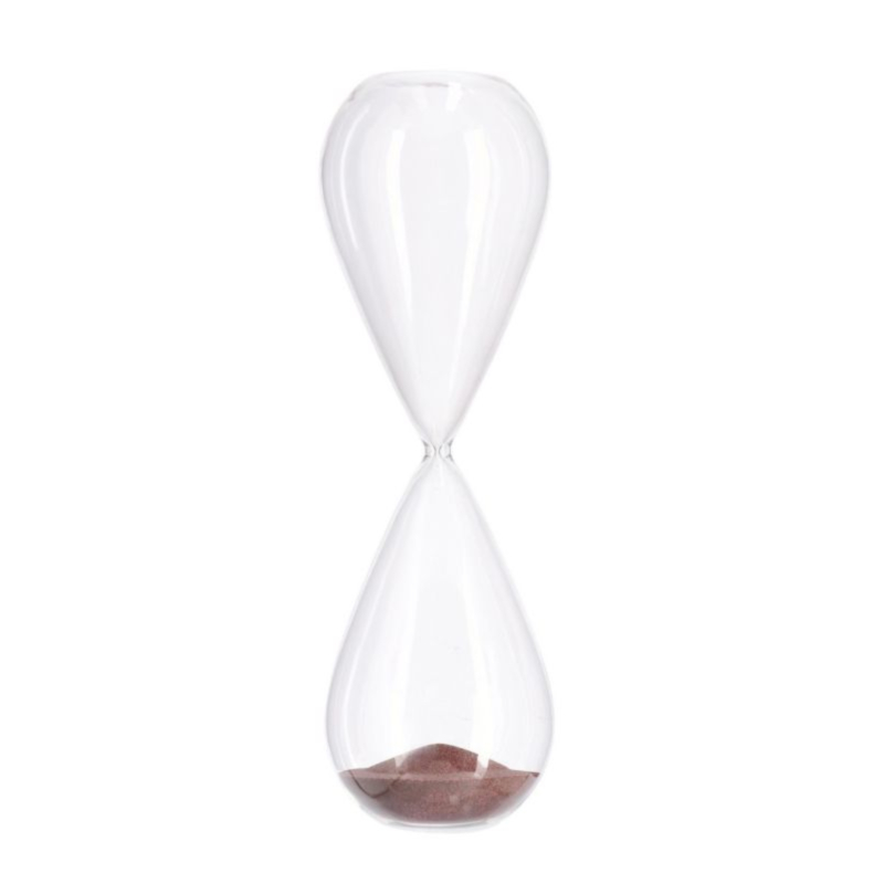 CLESSIDRA KRONOS TRASPAREN-MARRONE H38,3