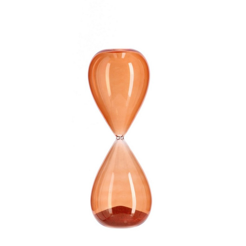 SANDUHR KRONOS ORANGE-BRAUN H29