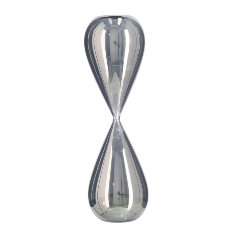 CLESSIDRA KRONOS ARGENTO-BIANCO H39,7