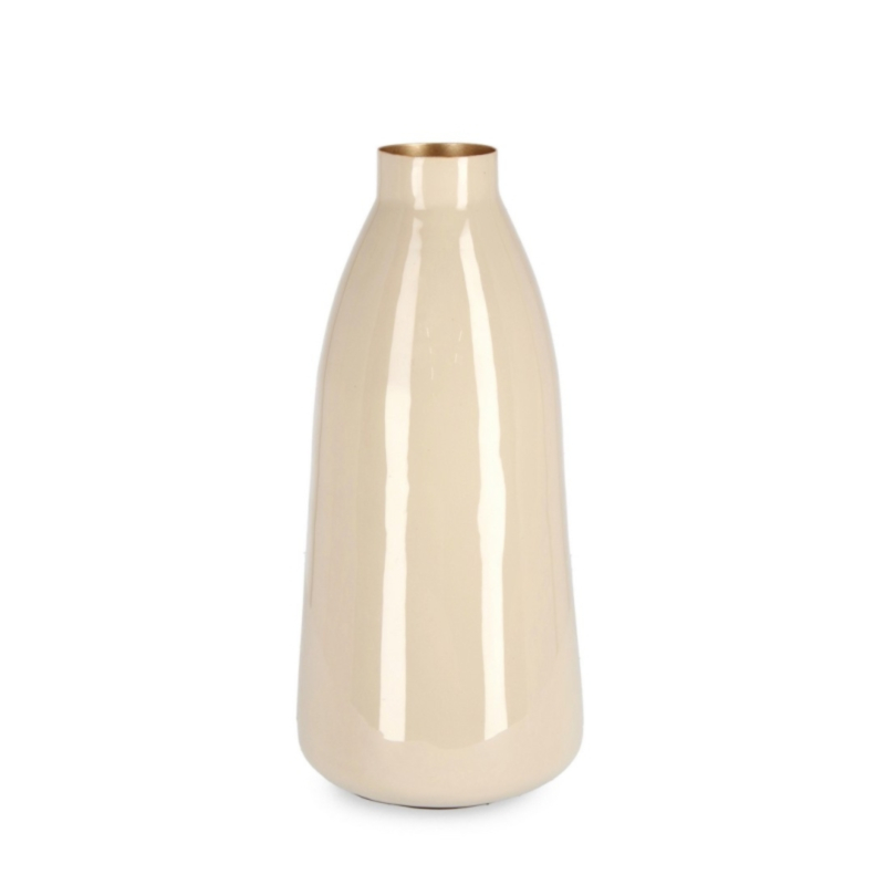 BOTTIGLIA DECORATIVA VELMA BEIGE H32,5