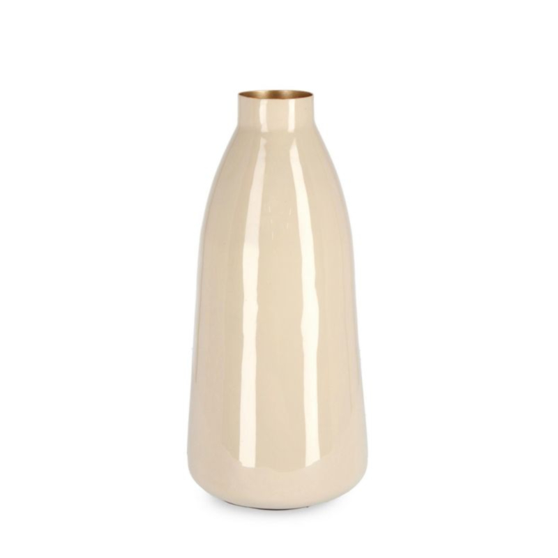 BOTTIGLIA DECORATIVA VELMA BEIGE H32,5