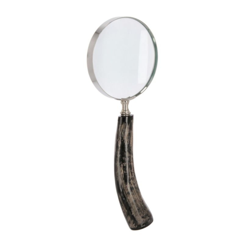 DÉCORATION LOUPE ADVENTURE MARRON