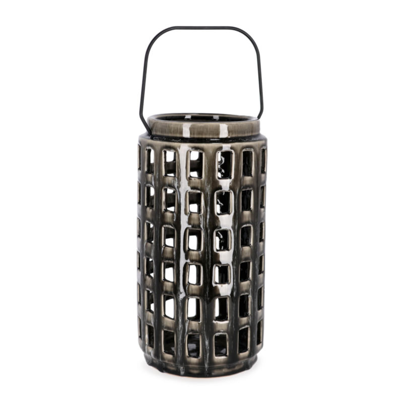 KERZENHALTER 1P DARREH RU GRAU H30