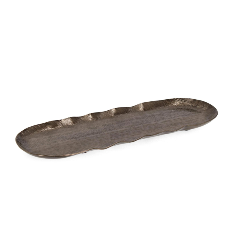 VASSOIO DECORATIVO CLAMP NERO 40X13,5